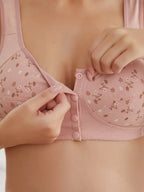 Floral Cotton Comfort Bra ( 1 Pcs )