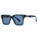 Retro Pilot Square Frame Men’s Sunglasses