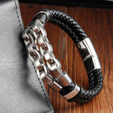 Handmade Multi-Layer Leather Bracelet