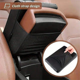 PU Leather lattice Pattern Embroider Car Hand Support