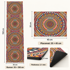 Runner 35 by 150 cm placemat 35 by 45 cm thickness 2.1 mm