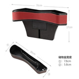 PU Leather Premium Car Seat Gap Organizer