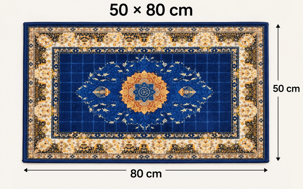 50 x 80 cm measurement guide