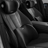 Premium Memory Foam Car Neck Support Seat Pillow Set