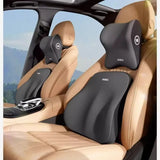 Car Seat Cushion with Butterfly Headrest and Lumbar Support