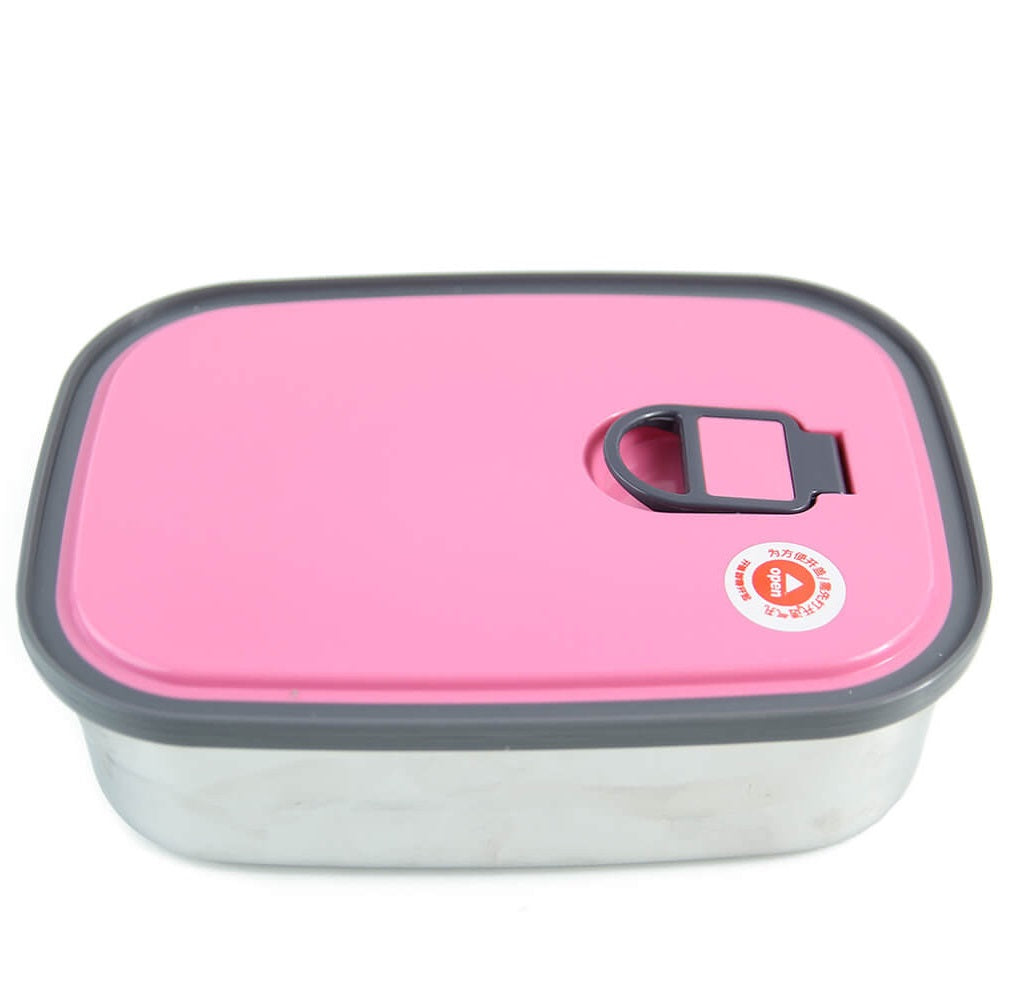 680ml Rectangle Stainless Steel Food Container
