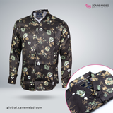 Floral Print Men's Casual Full Shirt