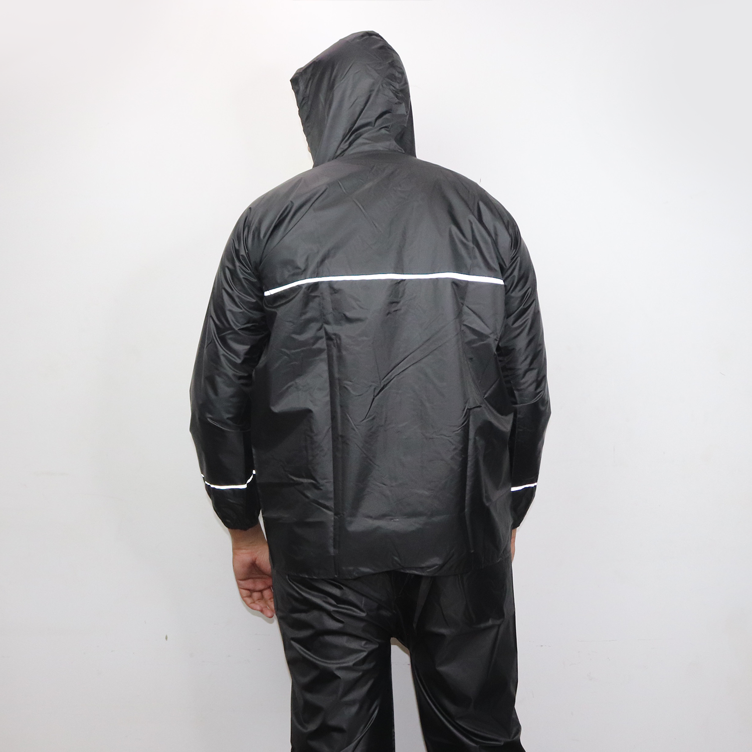 ORBIT Reflective PVC Raincoat (Single Part)
