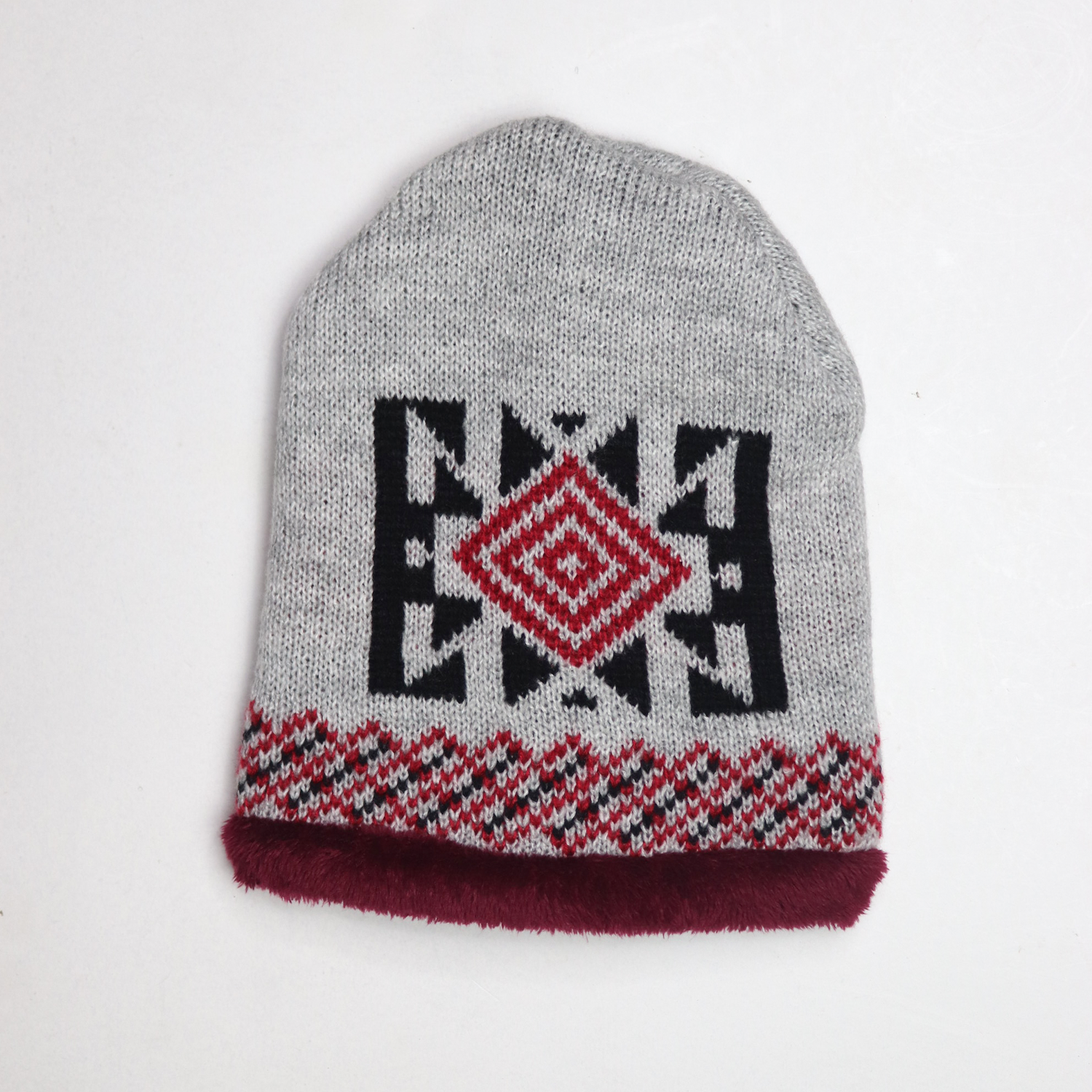 Soft Warm Inner Cashmere Design Beanie