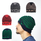 ARMY-Inner Wool Winter Beanie