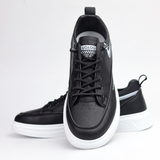 Leather Low Top Winter Canvas Sneaker