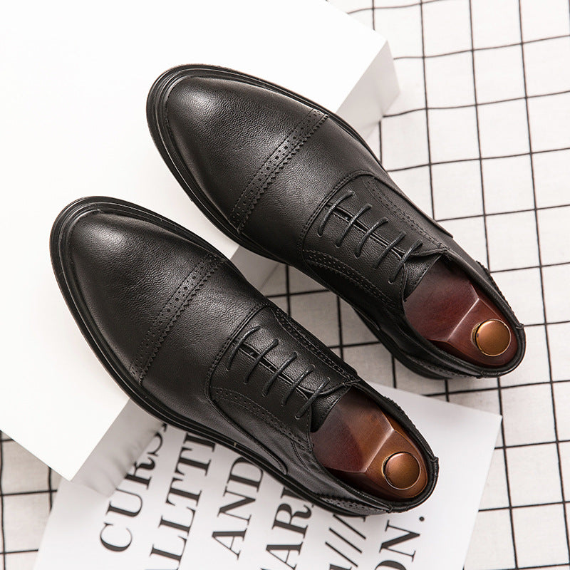 Men's British Pointed Plus Size Formal Shoe