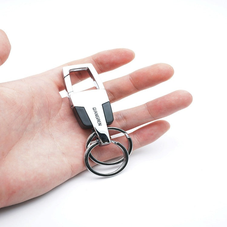 Stainless Steel Key Holder with Ring