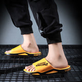 Men's PVC Comfortable Open Toe Slippers