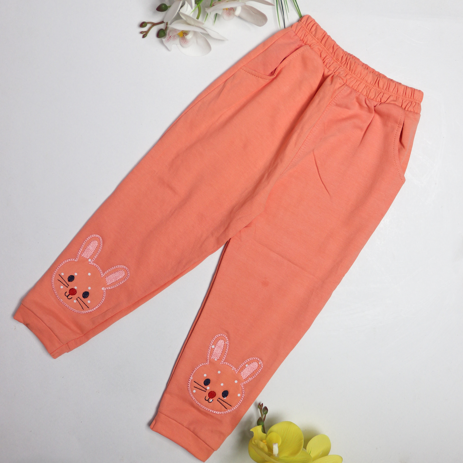 Cute Embroidery Trouser for Girls