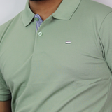 Solid Color Men's Polo T-shirt