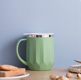 400ml Nordic Insulated Coffee Mug with Handle Lid