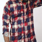 Men's Trendy Checkered Casual Full Shirt