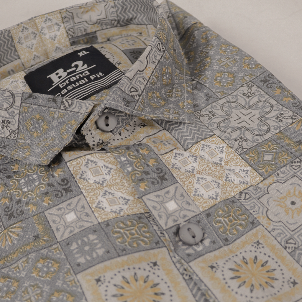 Floral Printed Comfortable Casual Full Shirt