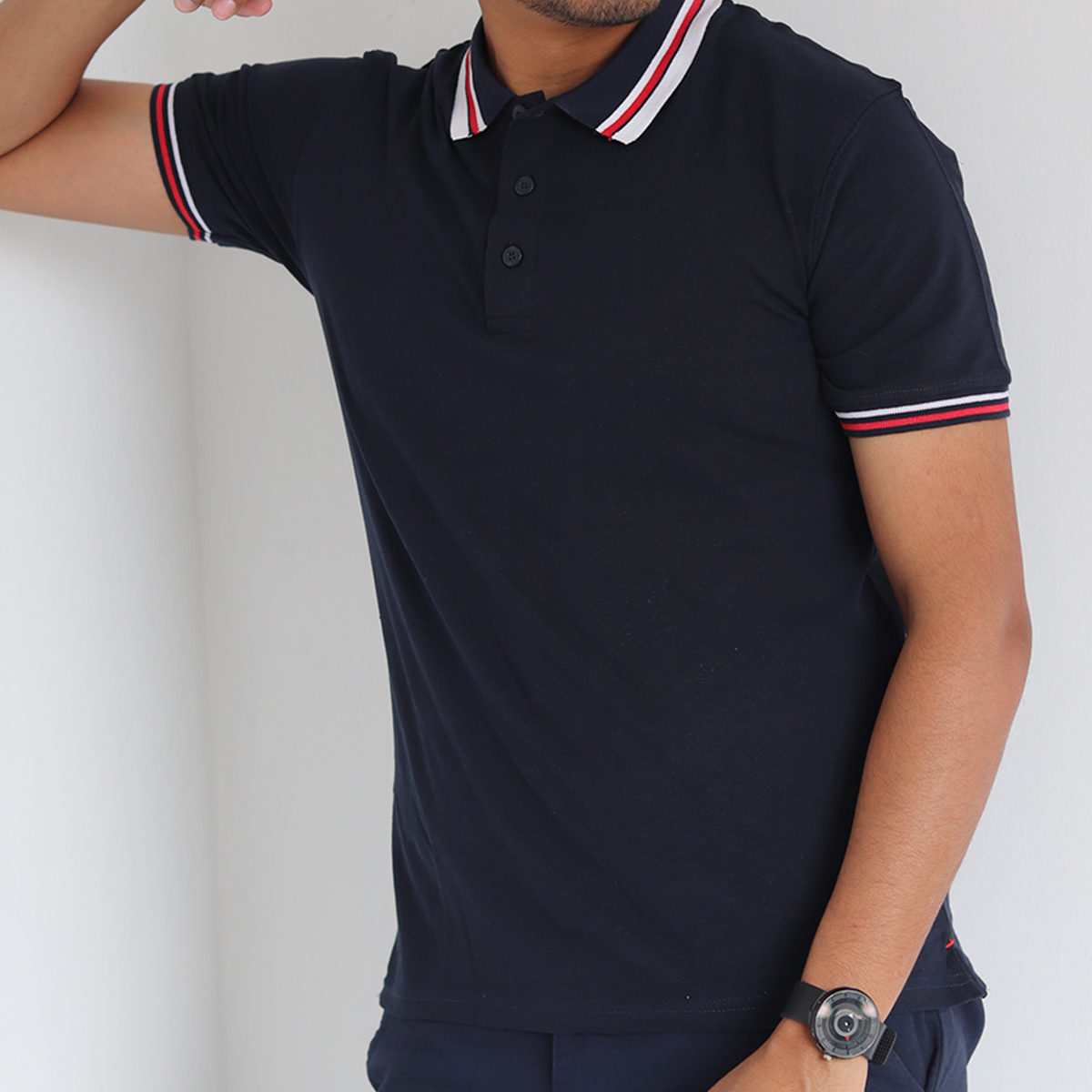 Cotton Men's Polo T-shirt