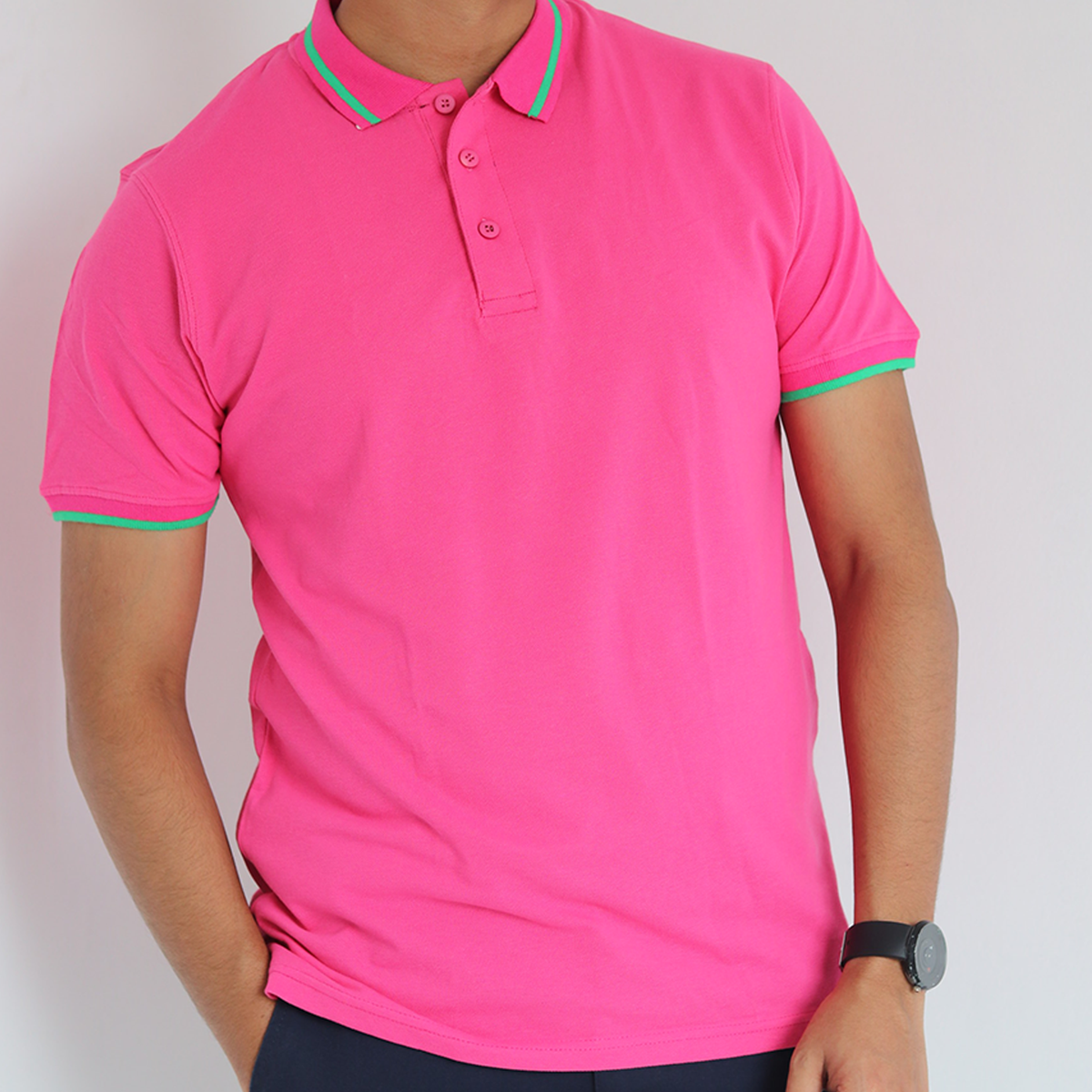 Cotton Men's Polo T-shirt
