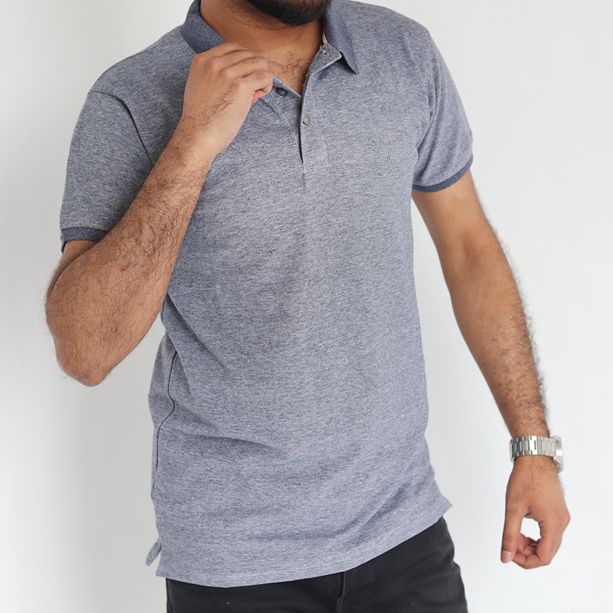 Half Sleeve Men's Polo T-shirt