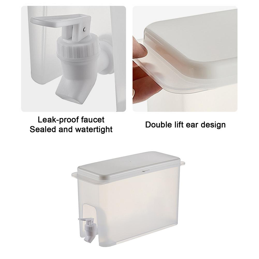 2.5L Plastic Juice Container with Faucet