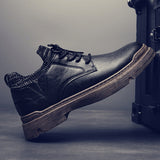 Men's Leather Waterproof Casual Shoes