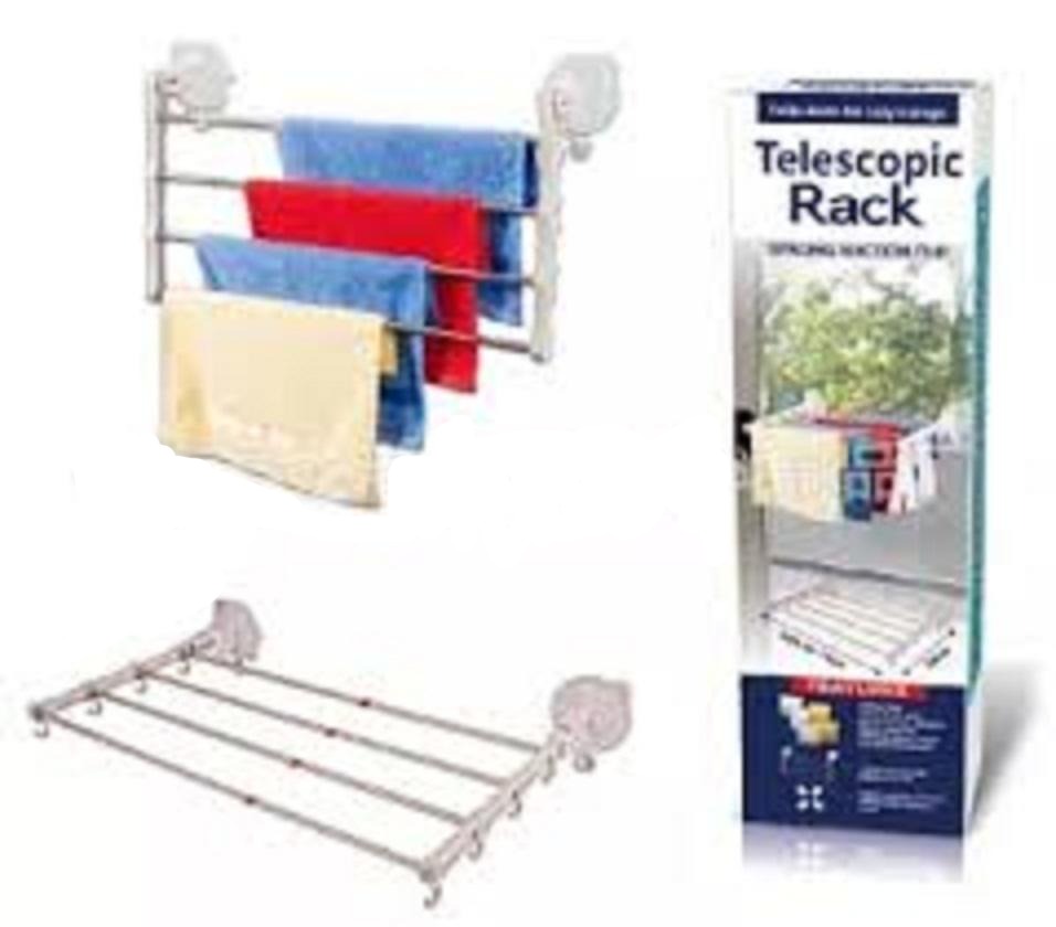 Suction Cup Foldable Telescopic Rack