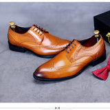 Men's Leather British Formal Shoes
