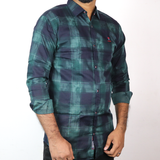 Men's Trendy Checkered Casual Full Shirt