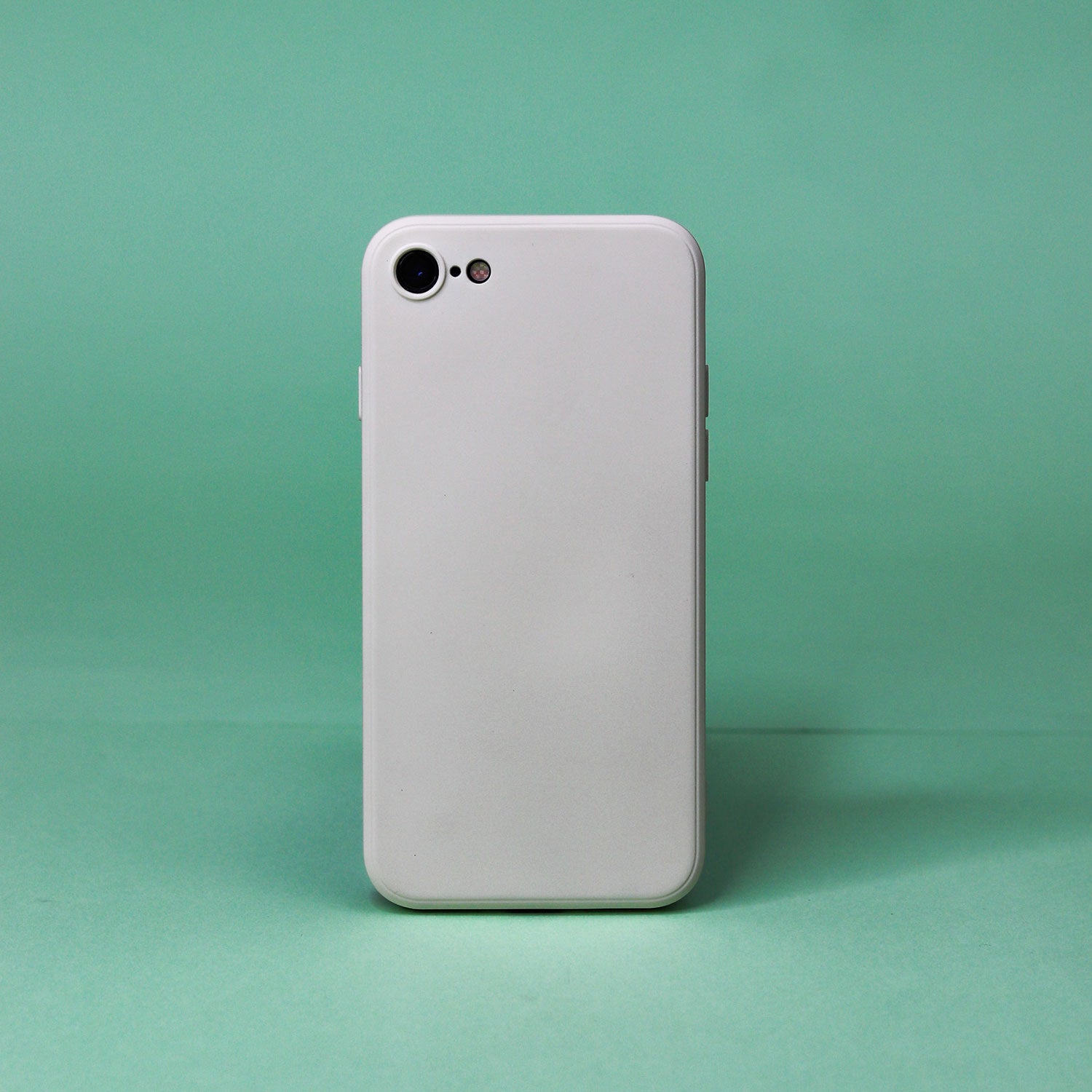 Square Liquid Silicone Phone Case for iPhone7