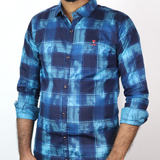 Men's Trendy Checkered Casual Full Shirt