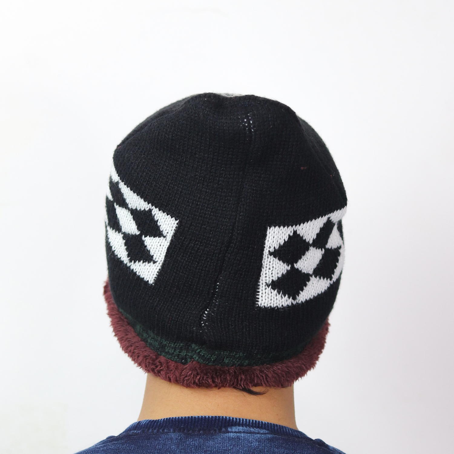 Soft Warm Inner Cashmere Design Beanie