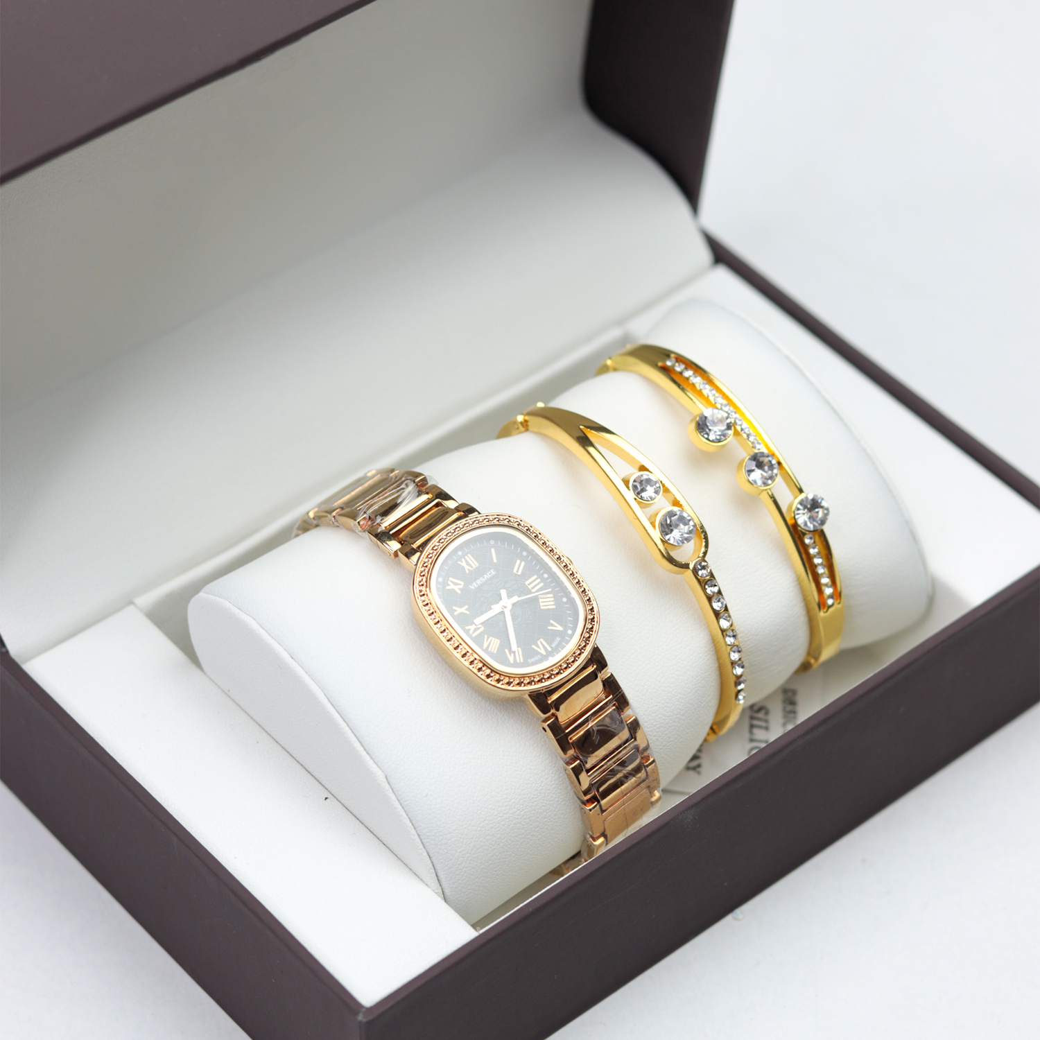 Watch and bracelet set deals