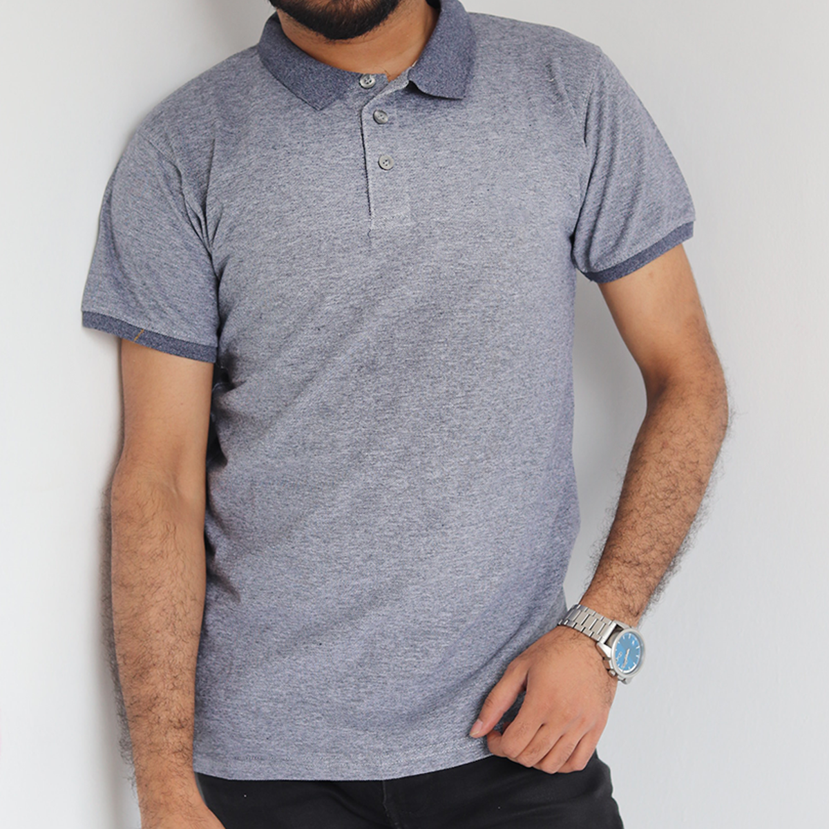 Half Sleeve Men's Polo T-shirt