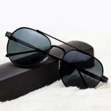 Double Beam Aviator Metal Stylish Sunglass