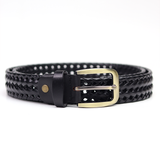 Woven Braided Casual Belt for Men