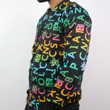 Multi-color Printed Men's Bomber Jacket