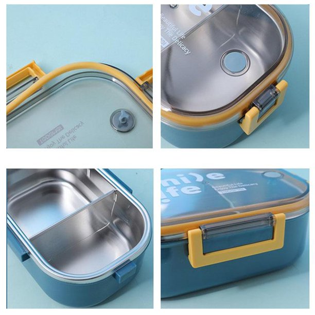 980ml Stainless Steel Lunch Box
