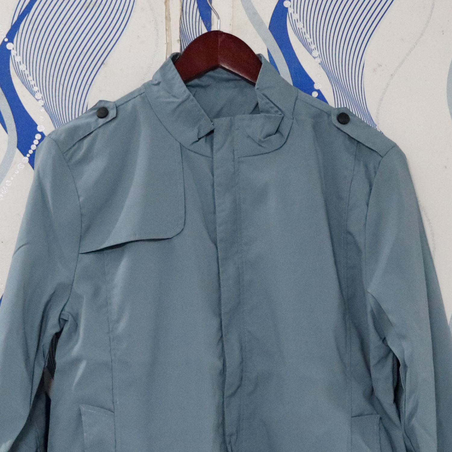 URSPORTTECH Men's Slim Fit Solid Color Bomber Jacket