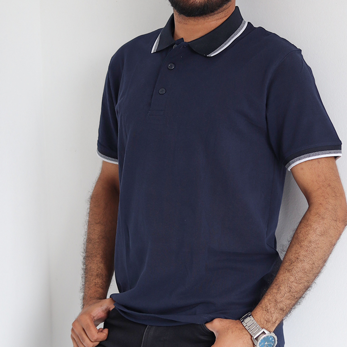 Cotton Men's Polo T-shirt