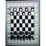 2 in 1 Chess and Ludo Game Board