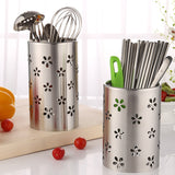 Stainless Steel Flower Hole Kitchen Tools Holder