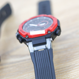 GSHK Silicone Strap Sports Watch for Men