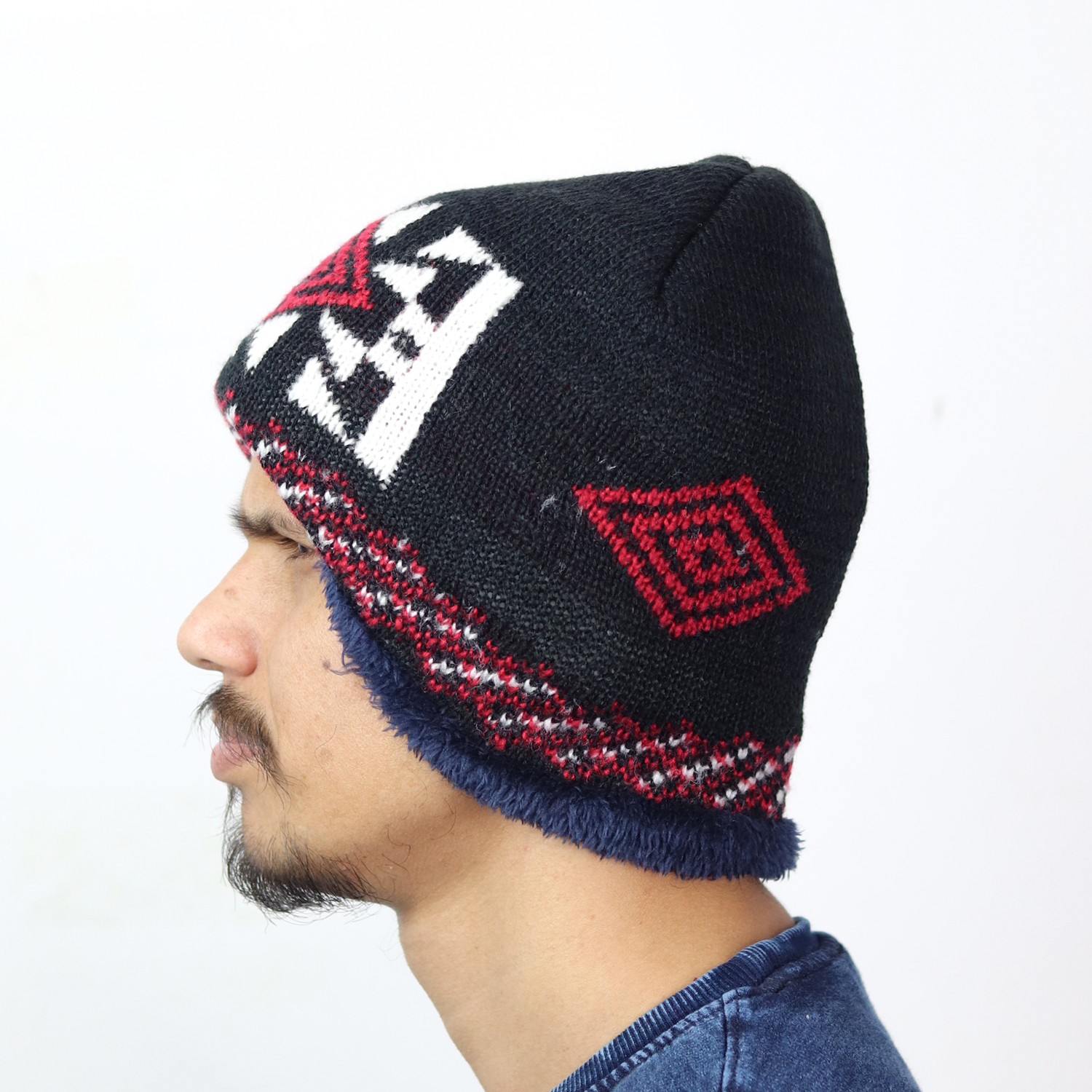 Soft Warm Inner Cashmere Design Beanie