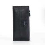 Zipper Compartment Attached Men's Long Wallet