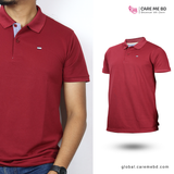 Solid Color Men's Polo T-shirt