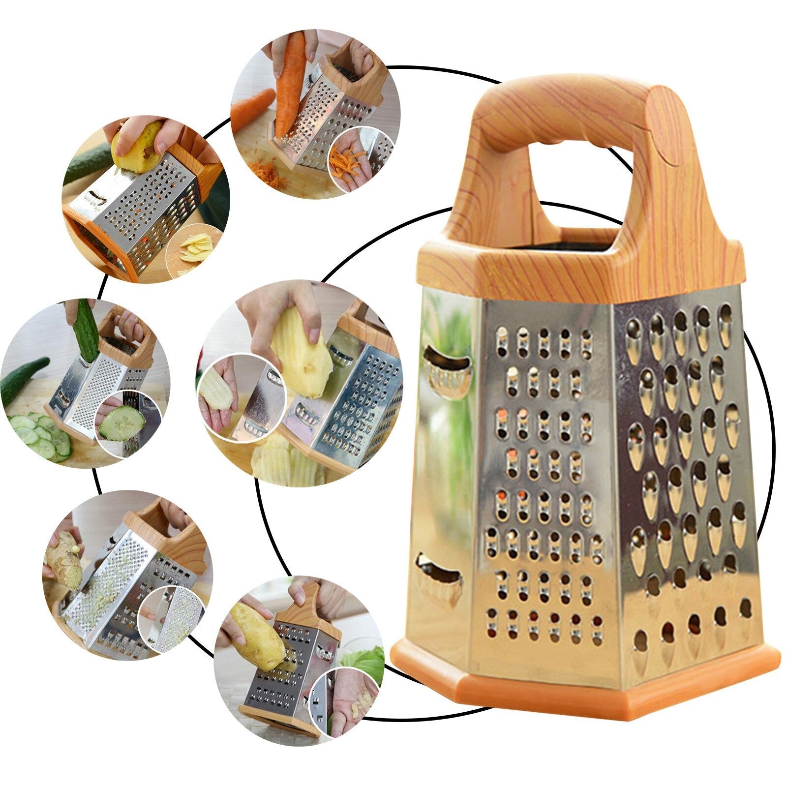 6 in 1 Multifunctional Grater