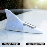 Car Shark Fin Solar Flashing Light Antenna